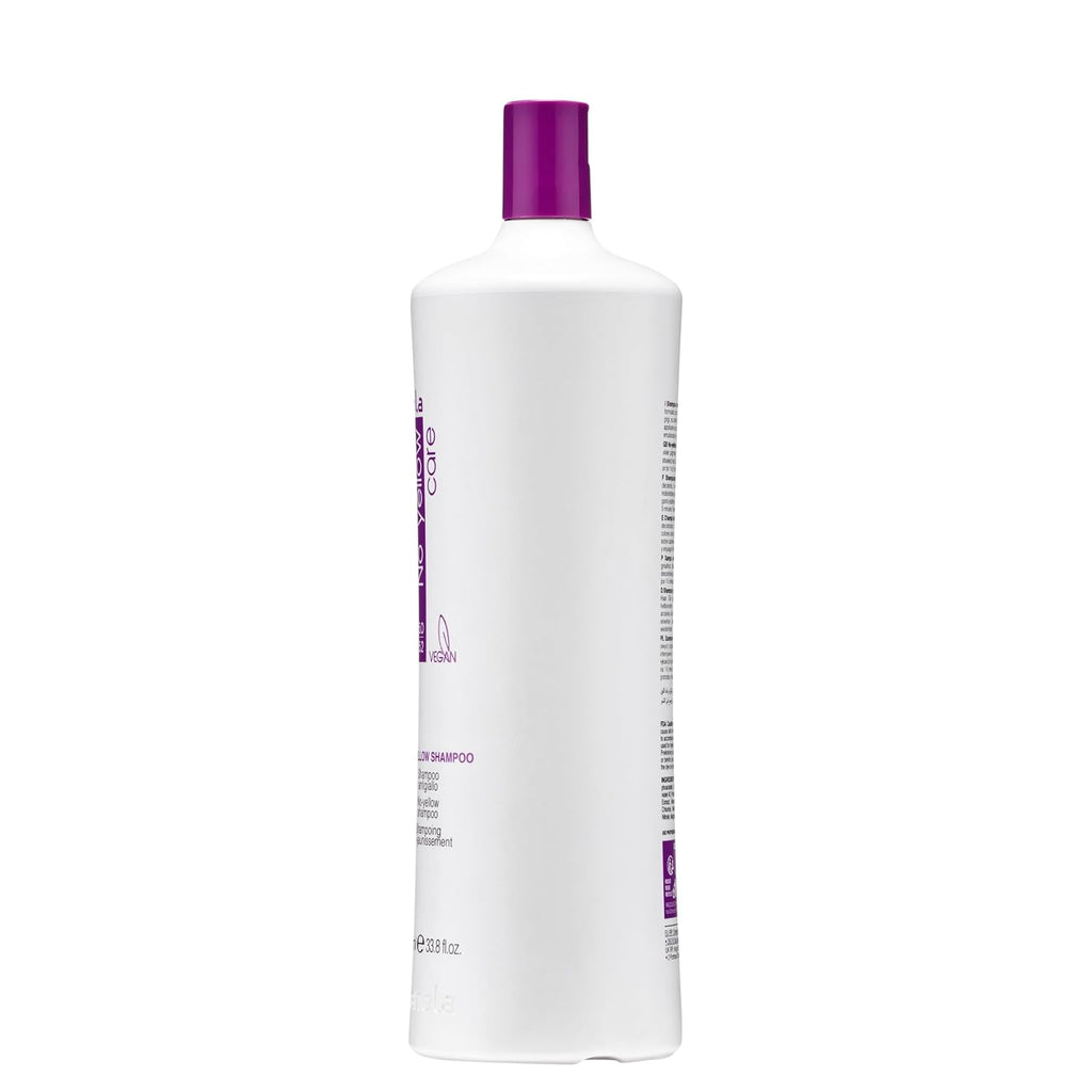 Fanola No yellow Silber-Glanz-Shampoo Anti-Gelbstich, 1L (1er Pack)