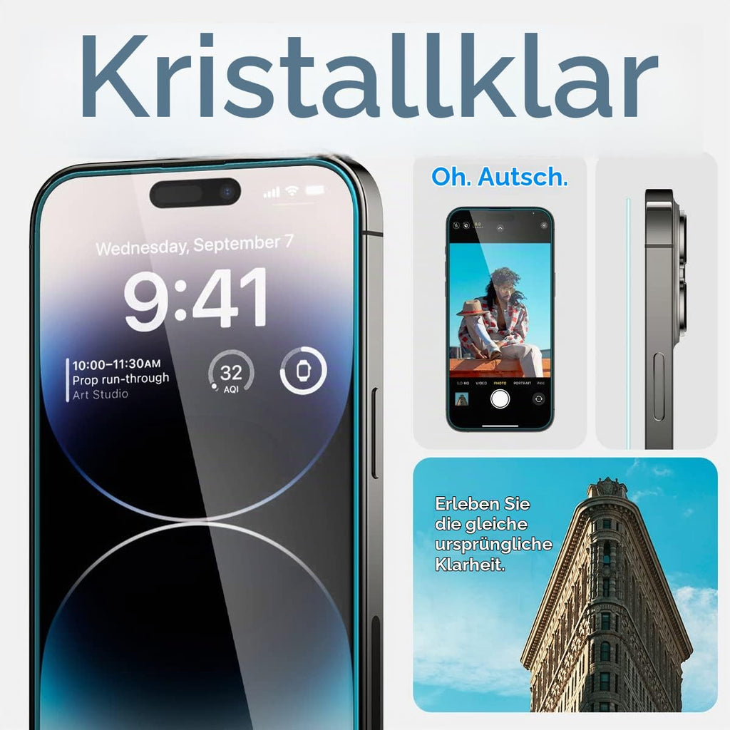Spigen EZ Fit Schutzfolie [2 Stück] für iPhone 18 Pro, iPhone 17 Pro