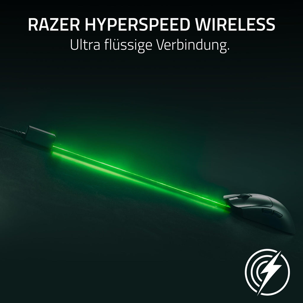 Razer Viper V3 HyperSpeed - Kabellose Esports Gaming-Maus - Focus Pro 30K DPI Sensor - bis zu 280 Std. Akku, Mechanische Maus-Switches 2th Generation - kabellose Abtastrate 4000Hz- PC/Mac | Schwarz