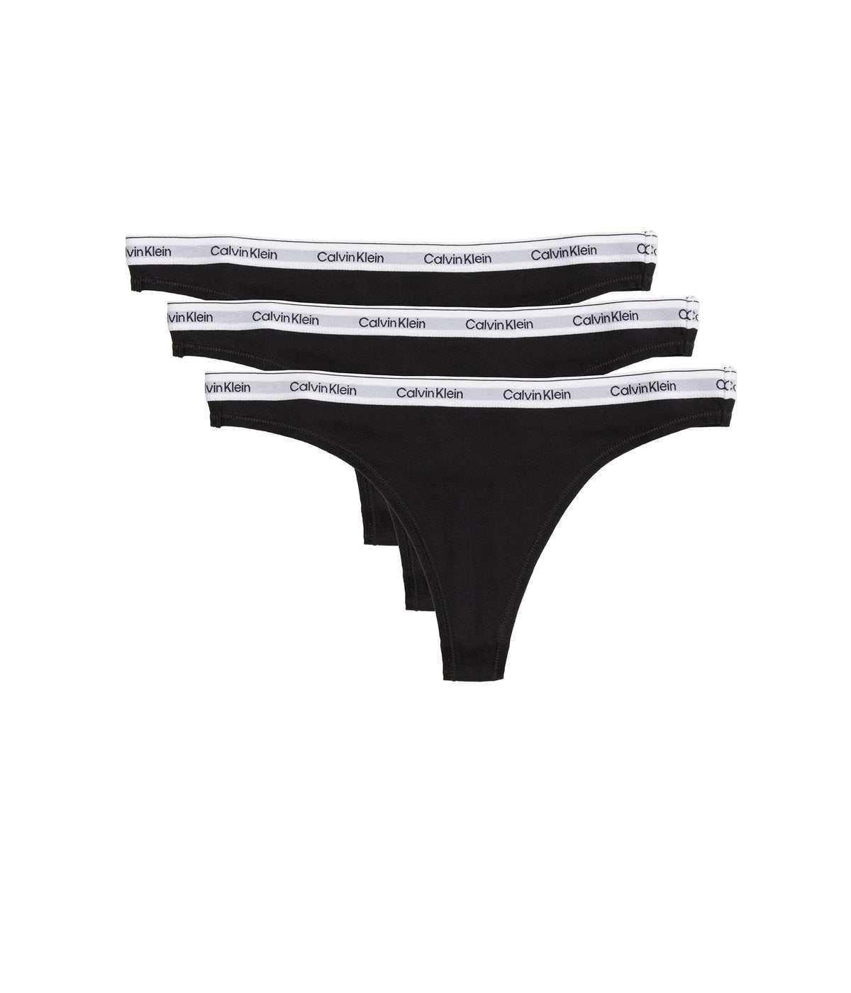 Calvin Klein Damen 3er Pack Strings mit Stretch