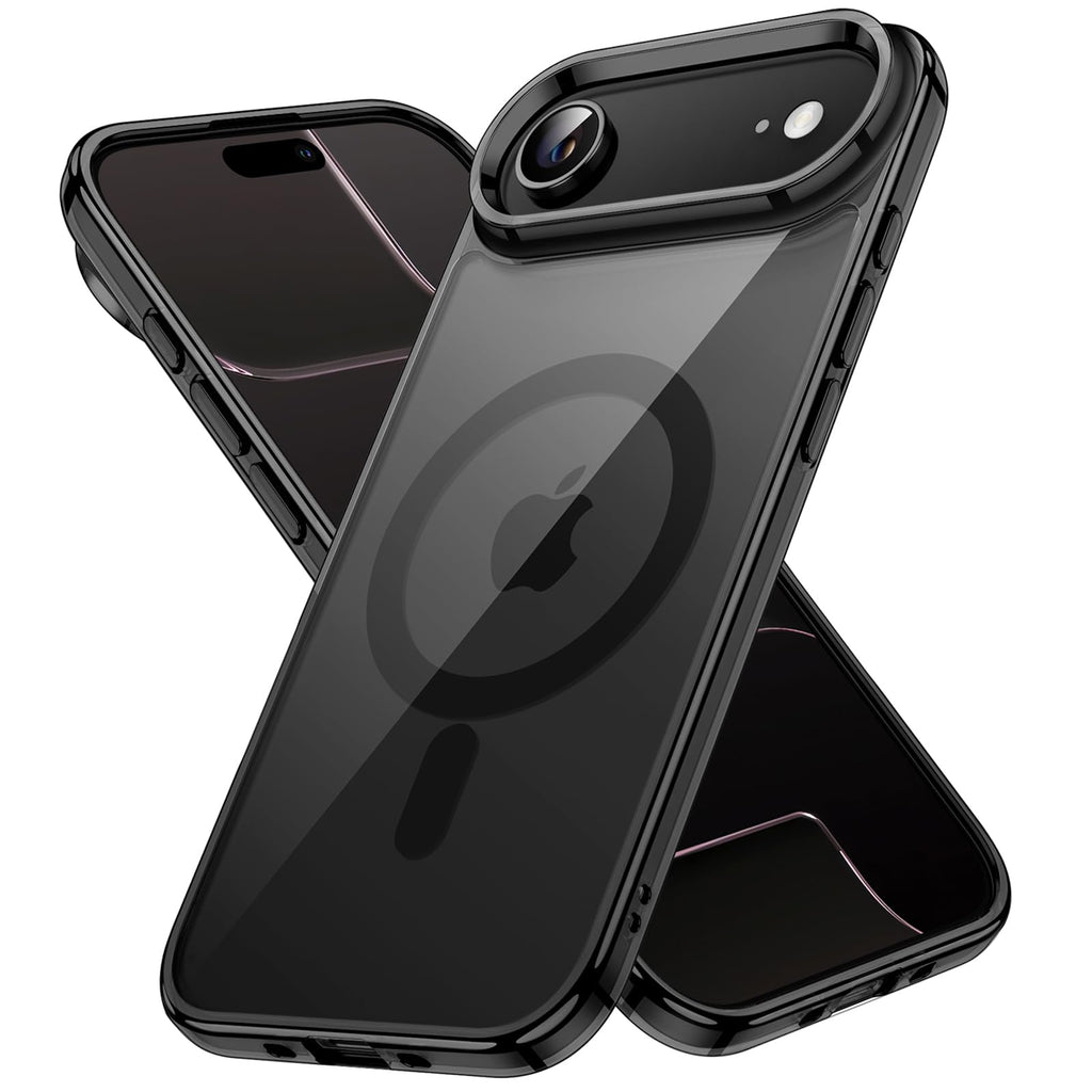 JETech Magnetische Hülle für iPhone 17, Durchsichtig