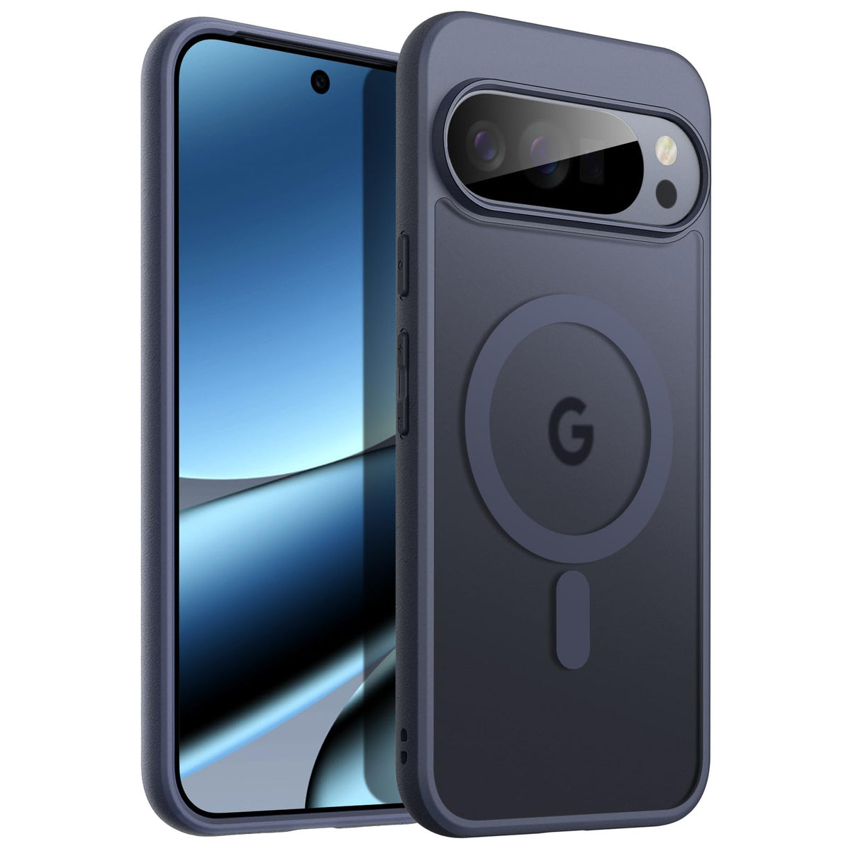 JETech Magnetische Hülle für Google Pixel 10/10 Pro, Obsidian