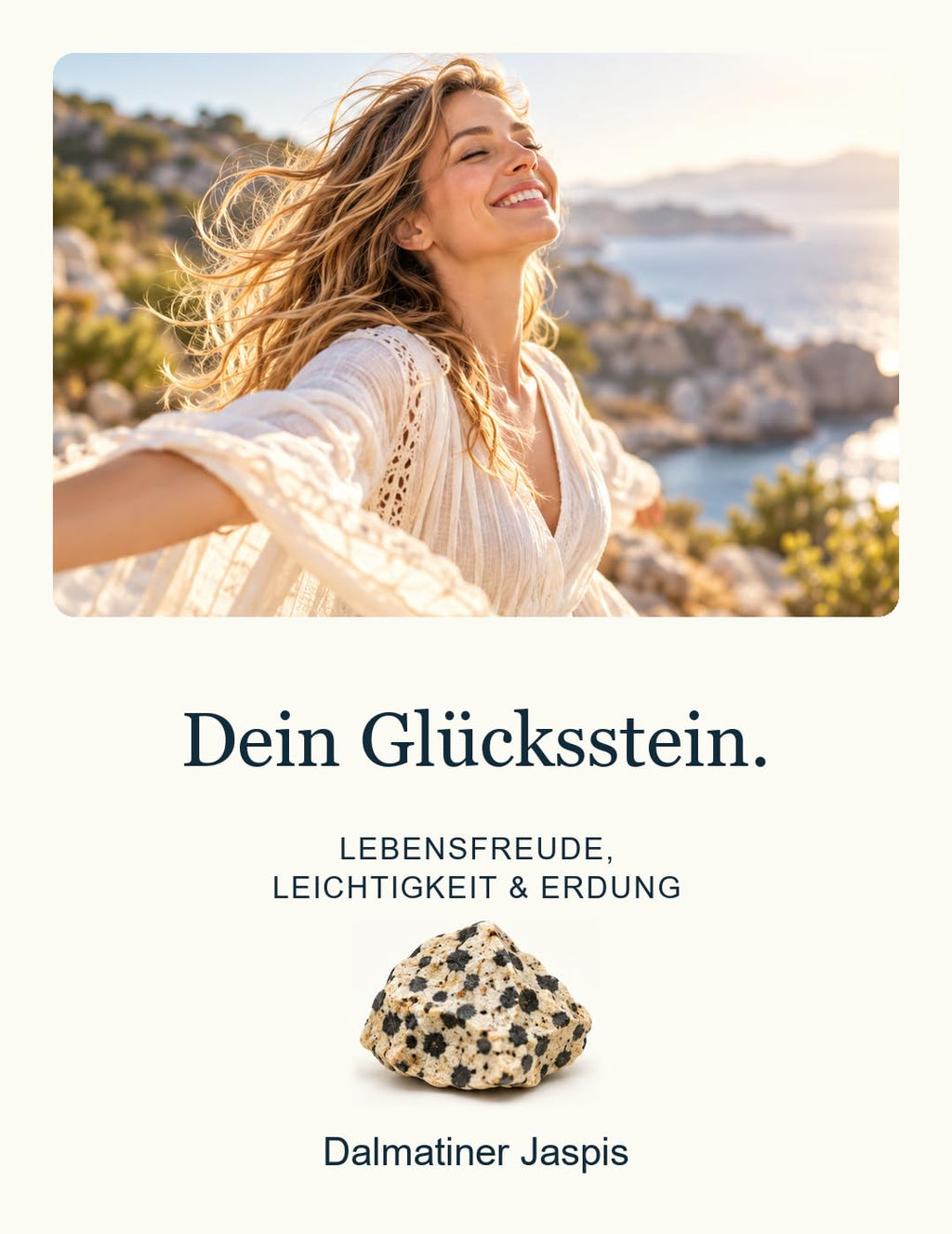 happymaker Edelstein Armband Damen als Kraftgeber, handmade in Deutschland