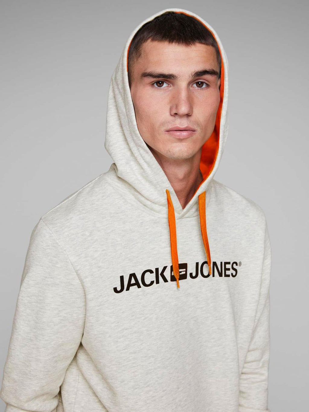 JACK & JONES Herren Kapuzenpullover mit Logo