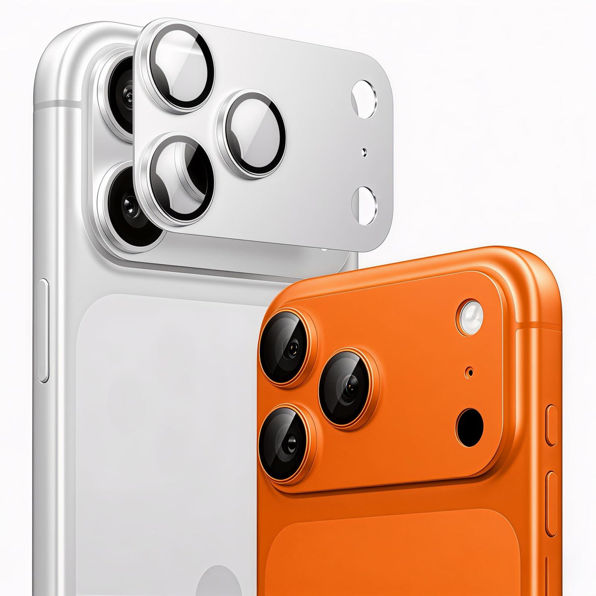 TORRAS für iPhone 18 Pro 9H+ Kratzfest Kameraschutz HD-Klares, Grau