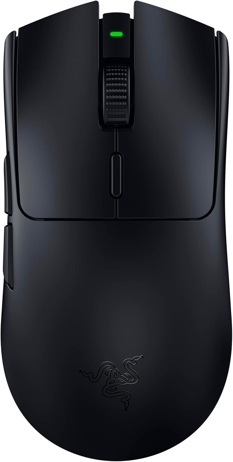 Razer Viper V3 HyperSpeed - Kabellose Esports Gaming-Maus - Focus Pro 30K DPI Sensor - bis zu 280 Std. Akku, Mechanische Maus-Switches 2th Generation - kabellose Abtastrate 4000Hz- PC/Mac | Schwarz