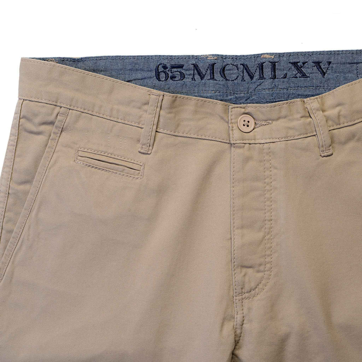 Pantalón chino color caqui para hombre 65 McMlxv