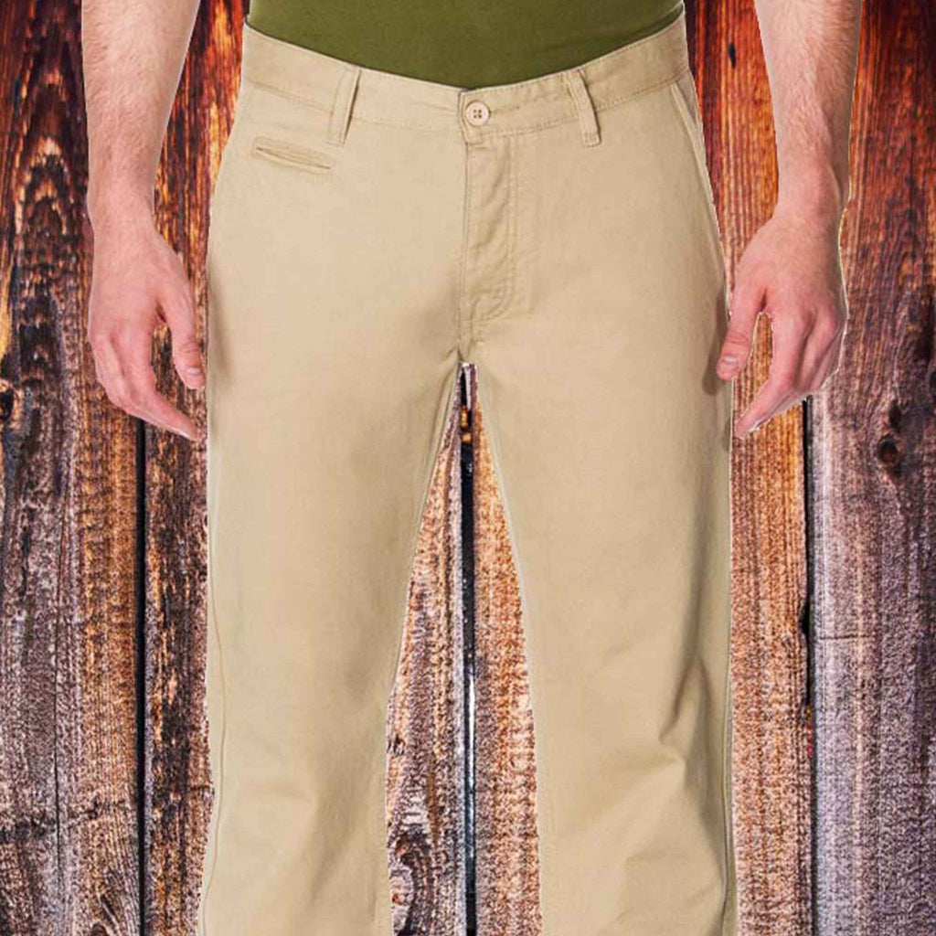 Pantalón chino color caqui para hombre 65 McMlxv
