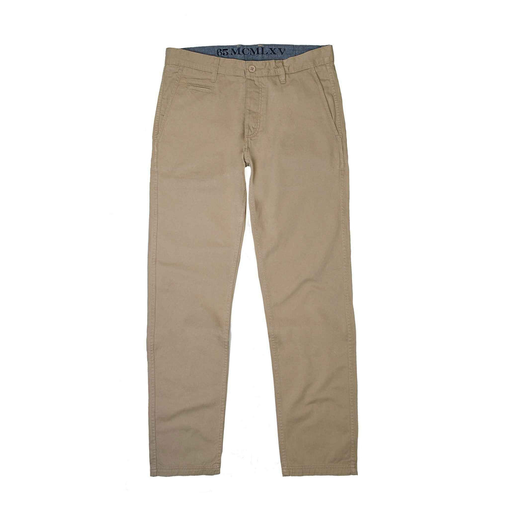 Pantalón chino color caqui para hombre 65 McMlxv