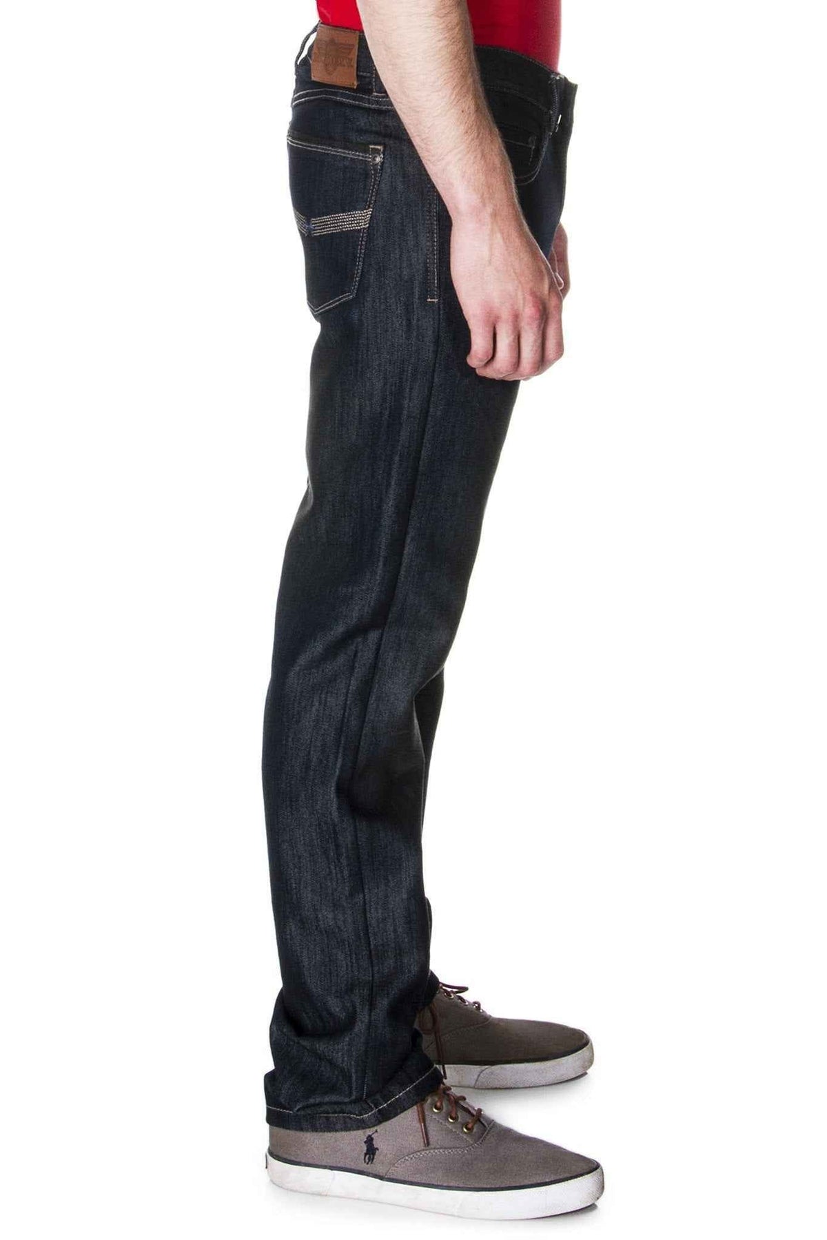 65 McMlxv Premium jeans för herrar, mörk tvätt