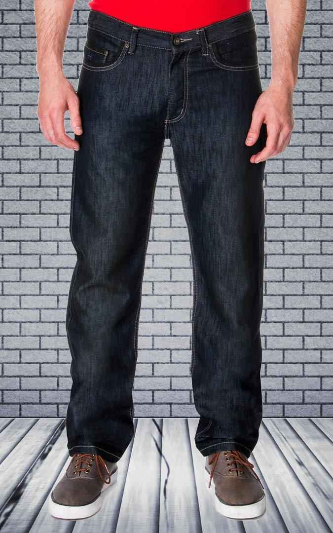 65 McMlxv Premium jeans för herrar, mörk tvätt