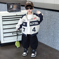 Stylish Windproof Loose Fit Boys Jacket