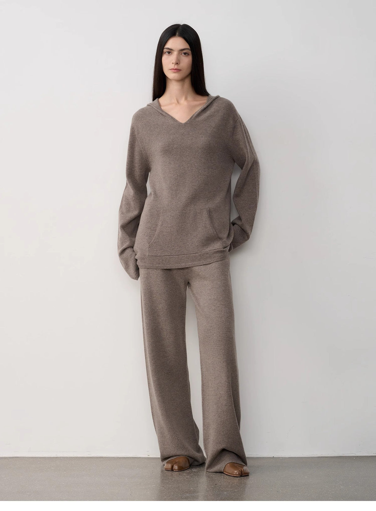 Traje de punto de lana merino australiana "Warm and Waxy Music"
