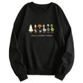 Cartoon printed hoodie