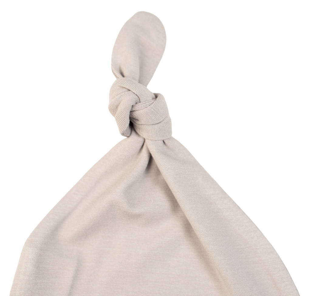 Gorro de bambú para bebé - GRIS