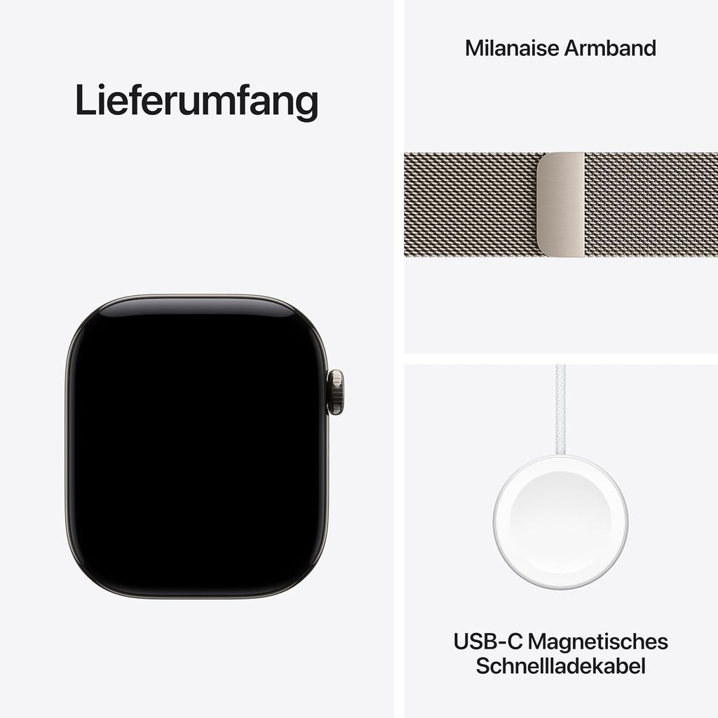 Apple Watch Series 12 GPS, 42 mm Aluminiumgehäuse Dunkelbronze
