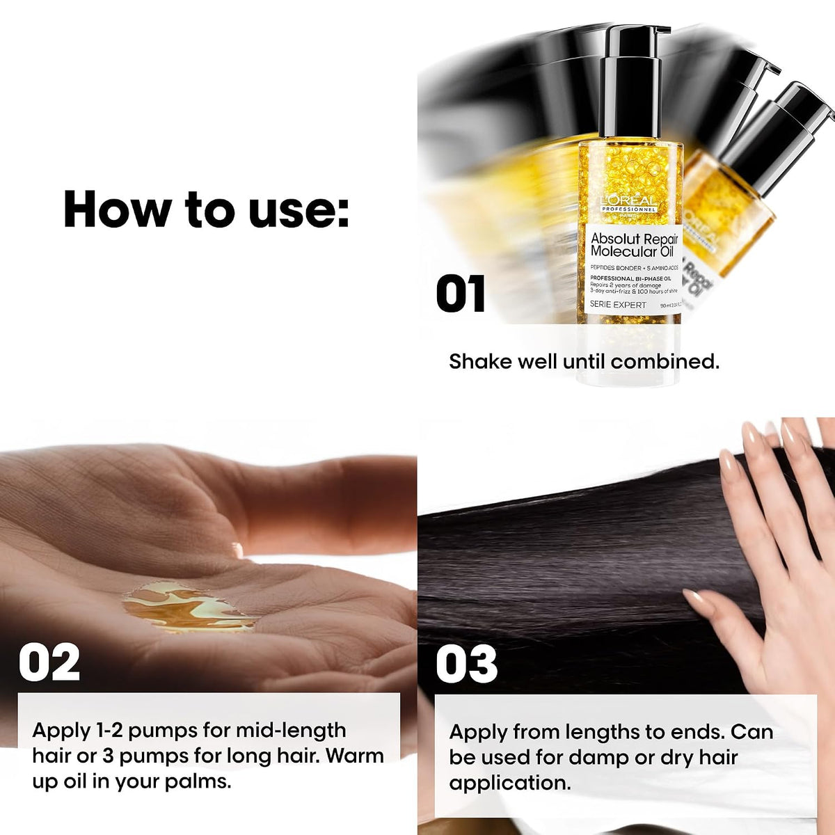 L'Oréal Professionnel Absolut Repair Molecular Bi-Phase Oil