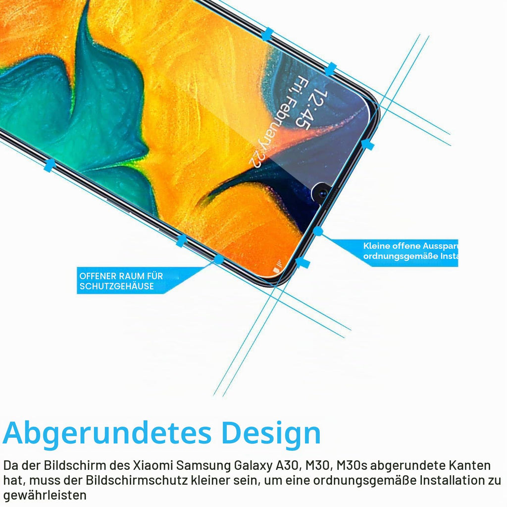 NEW'C Schutzfolie für Samsung Galaxy A35 5G für Panzerglas