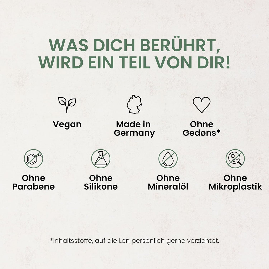 Jean & Len Sehr geile Handcreme Rosemary & Ginger, vegan, 6 x 75 ml