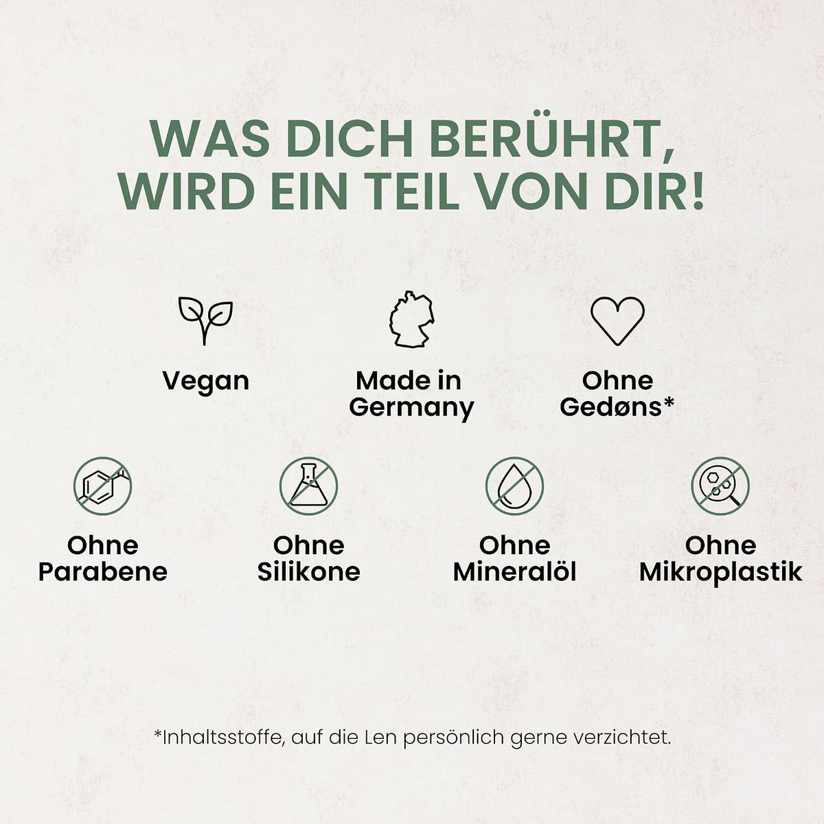 Jean & Len Sehr geile Handcreme Rosemary & Ginger, vegan, 6 x 75 ml