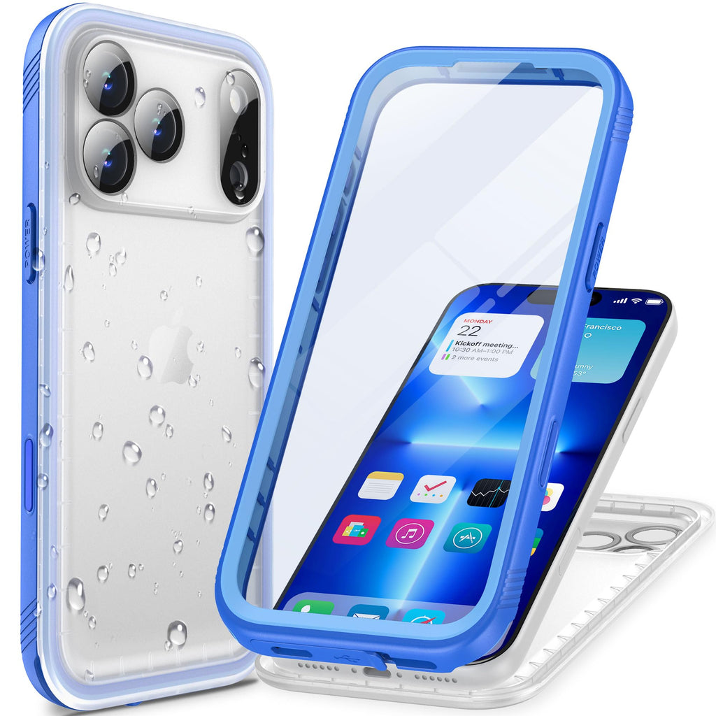 Cozycase TOP Militärschutz wasserdichte 360 Hülle Für iPhone 17 18 Pro Max