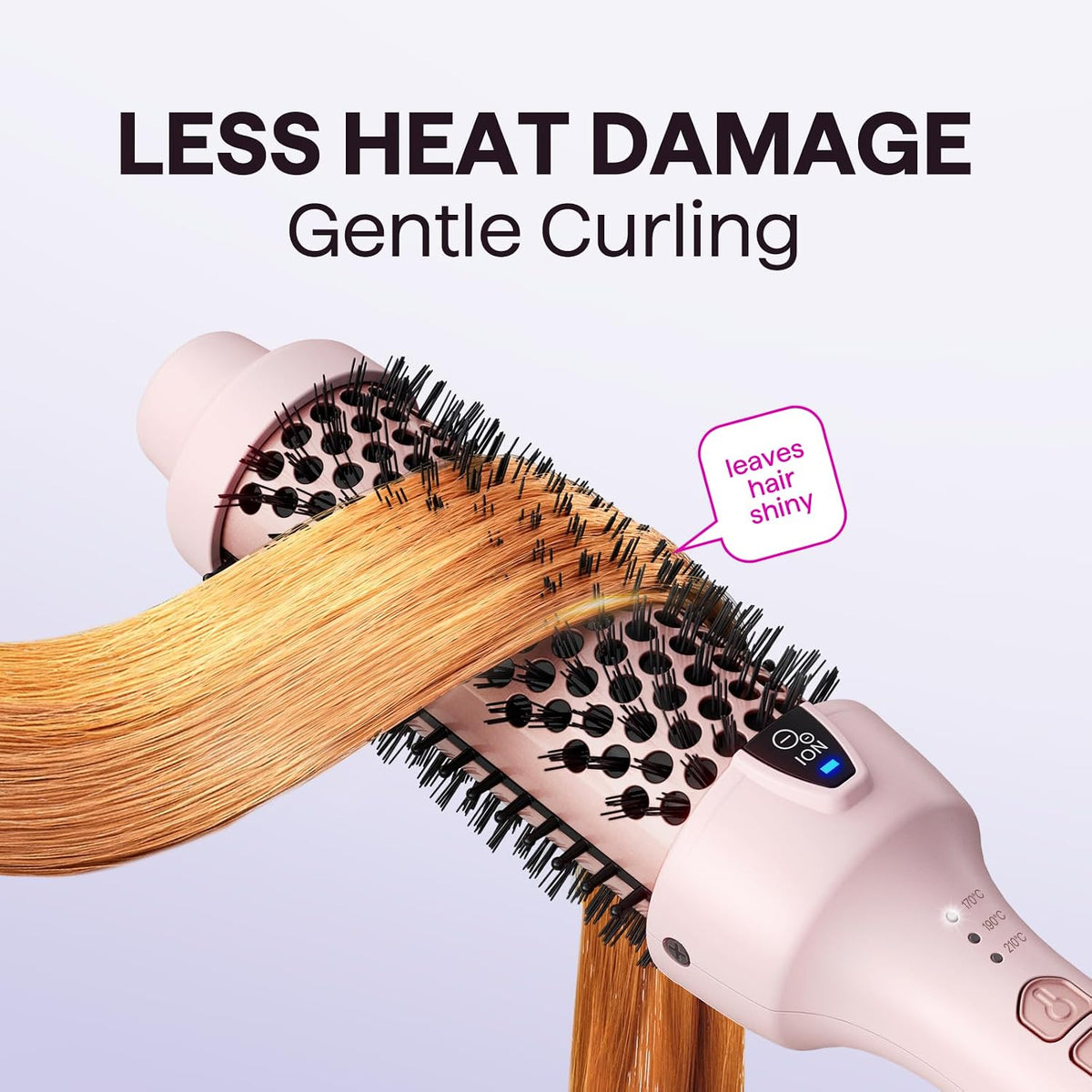 Wavytalk Thermobürste, Thermal Brush 38mm Ionische Lockenbürste