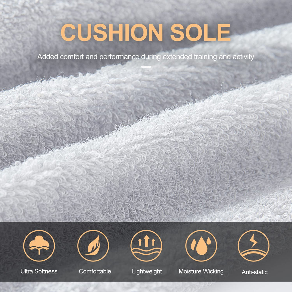 CS CELERSPORT 6 Paar kurze Sportsocken für Damen und Herren, Sneaker-Socken für Laufen und Sport mit Fersenlasche