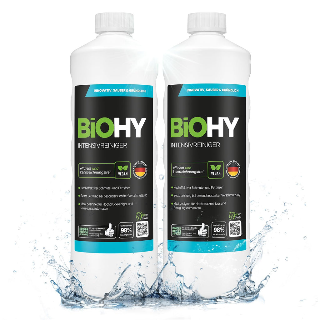 BiOHY Wischroboter Reiniger für Station mit Orangenduft (2 x 1 Liter)