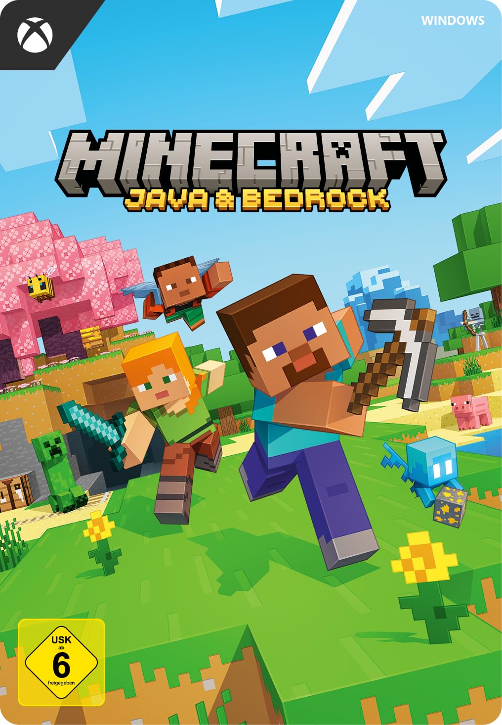 Minecraft Java & Bedrock Edition | Windows 10/11 - Download Code