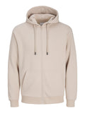 JACK & JONES Herren Jjebradley Sweat Zip Hood Noos Sweatshirtjacke (1er Pack)