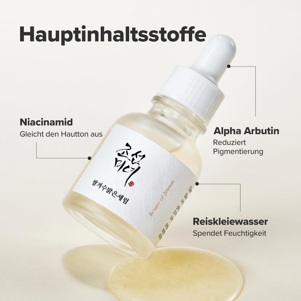 Beauty of Joseon Glow Serum Propolis + Niacinamide | Korean Skincare Koreanische Kosmetik Hydratisierend & Feuchtigkeitsspendend, Serum Gesicht gegen ungleichmäßigen Hautton, 30ml