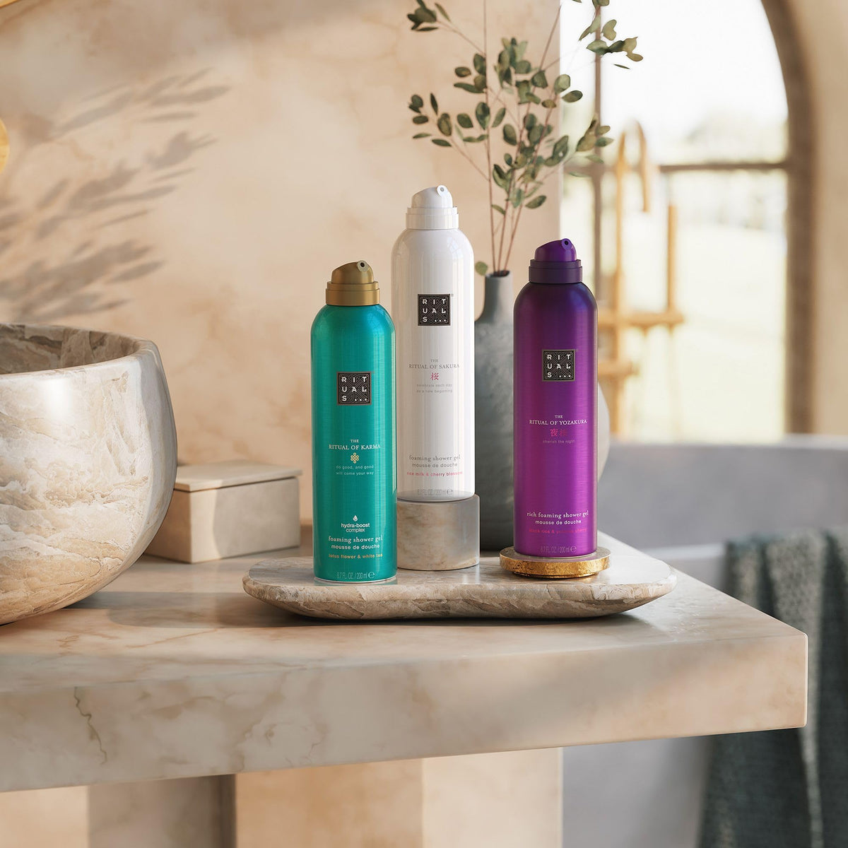 RITUALS Duschschaum Geschenkset, 3 x 200 ml