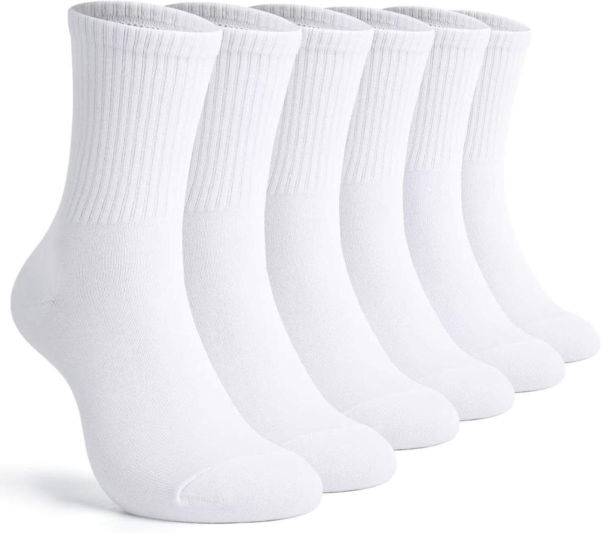 Chaussettes Homme Femme Coton Sport Tennis Course Golf (Lot de 6/12)