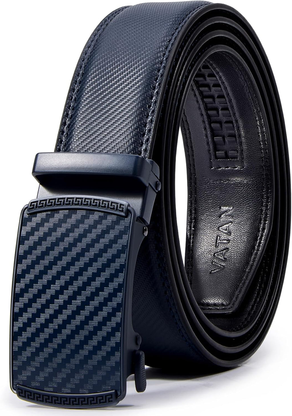 VATAN Ceinture Homme Cuir Boucle Automatique Ceintures 35mm