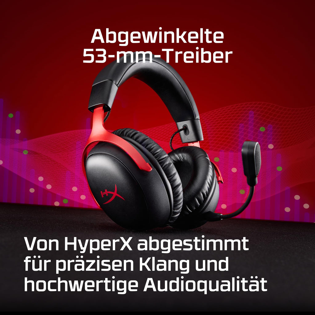 HyperX Cloud III – Kabelgebundenes Gaming-Headset