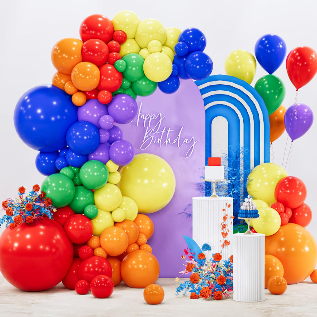PartyWoo Black Balloons 140pcs Different Sizes of 18 12 10 5 Inch