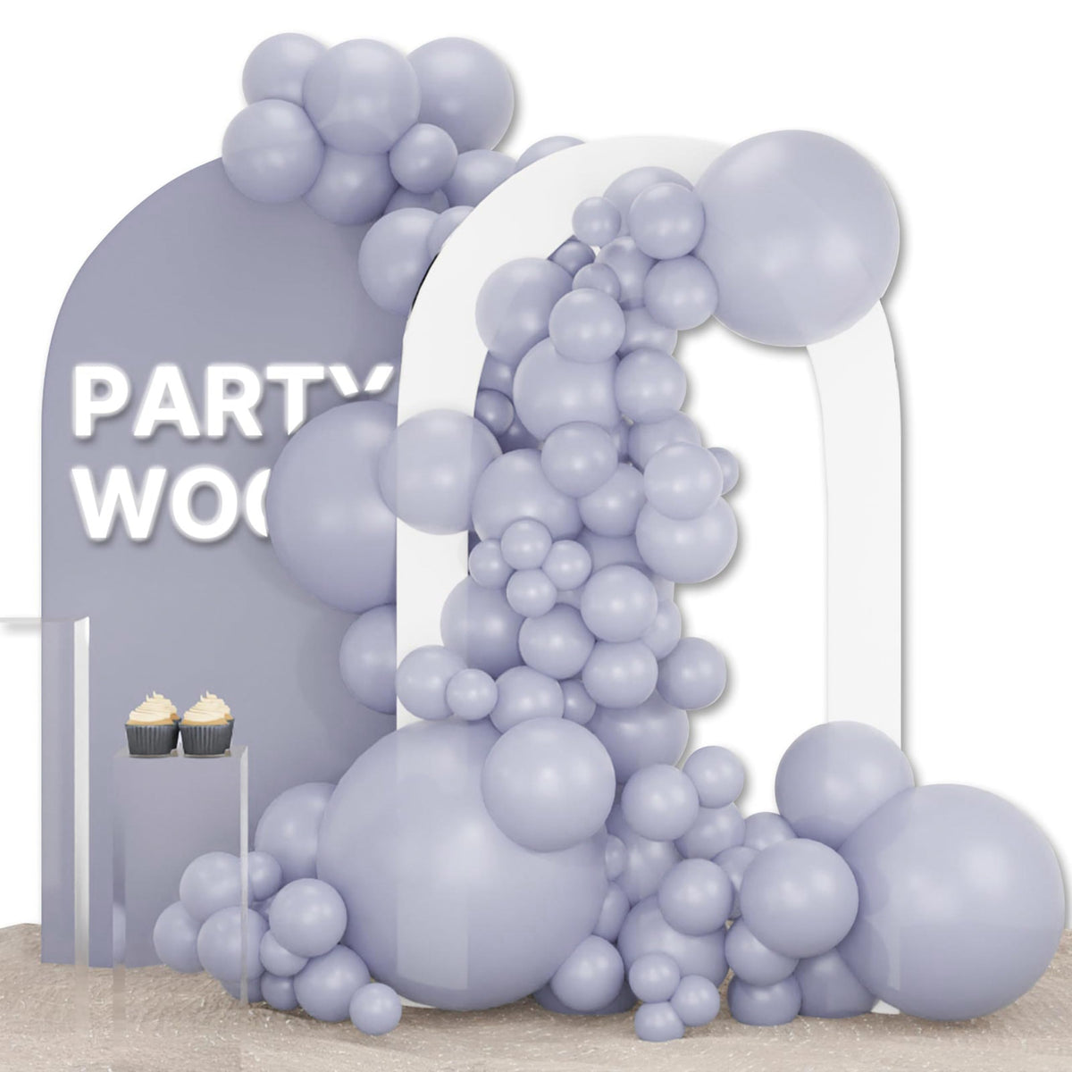 PartyWoo Black Balloons 140pcs Different Sizes of 18 12 10 5 Inch