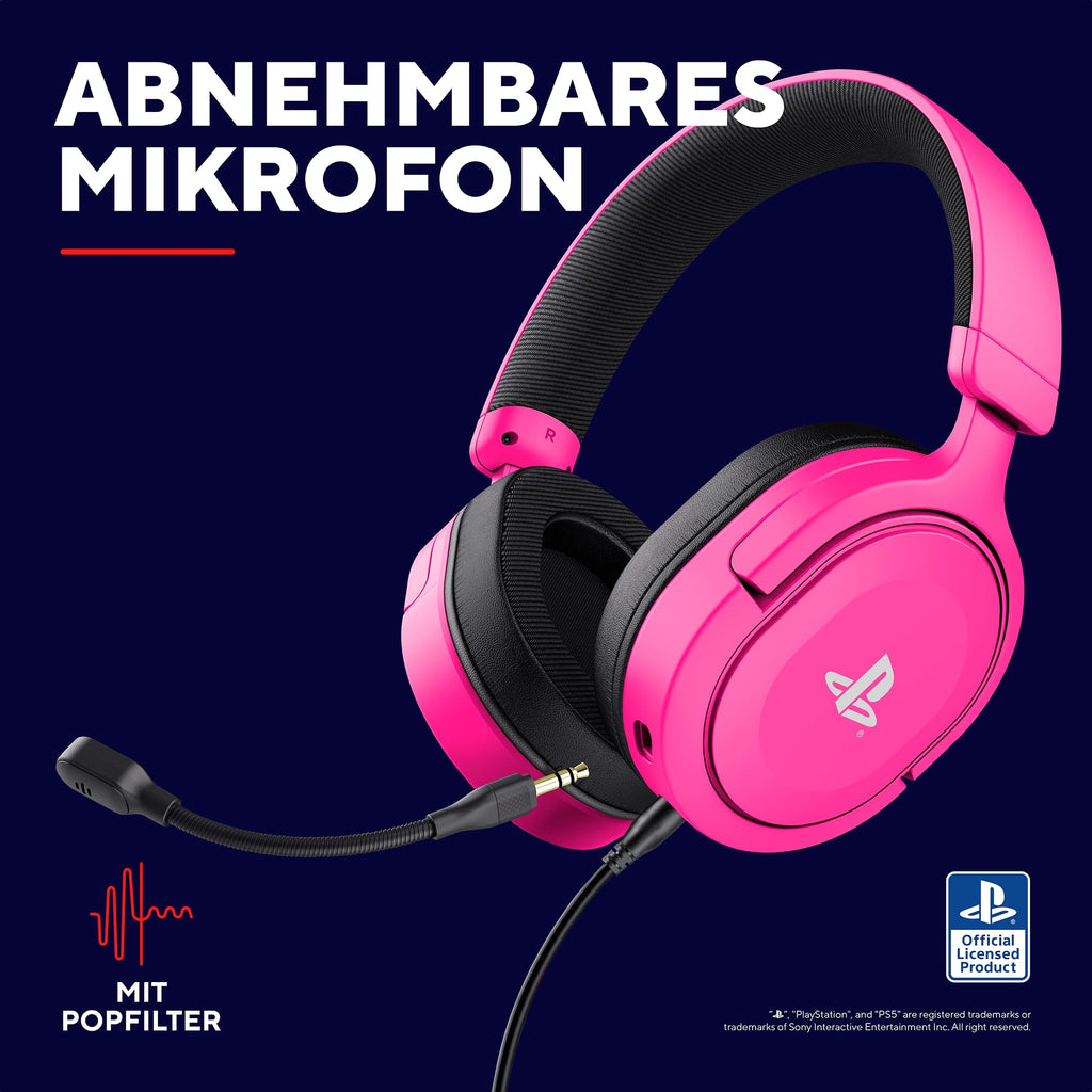 GXTrust Forta PS5 Gaming Headset Lizenziert für PlayStation 5, Weiß