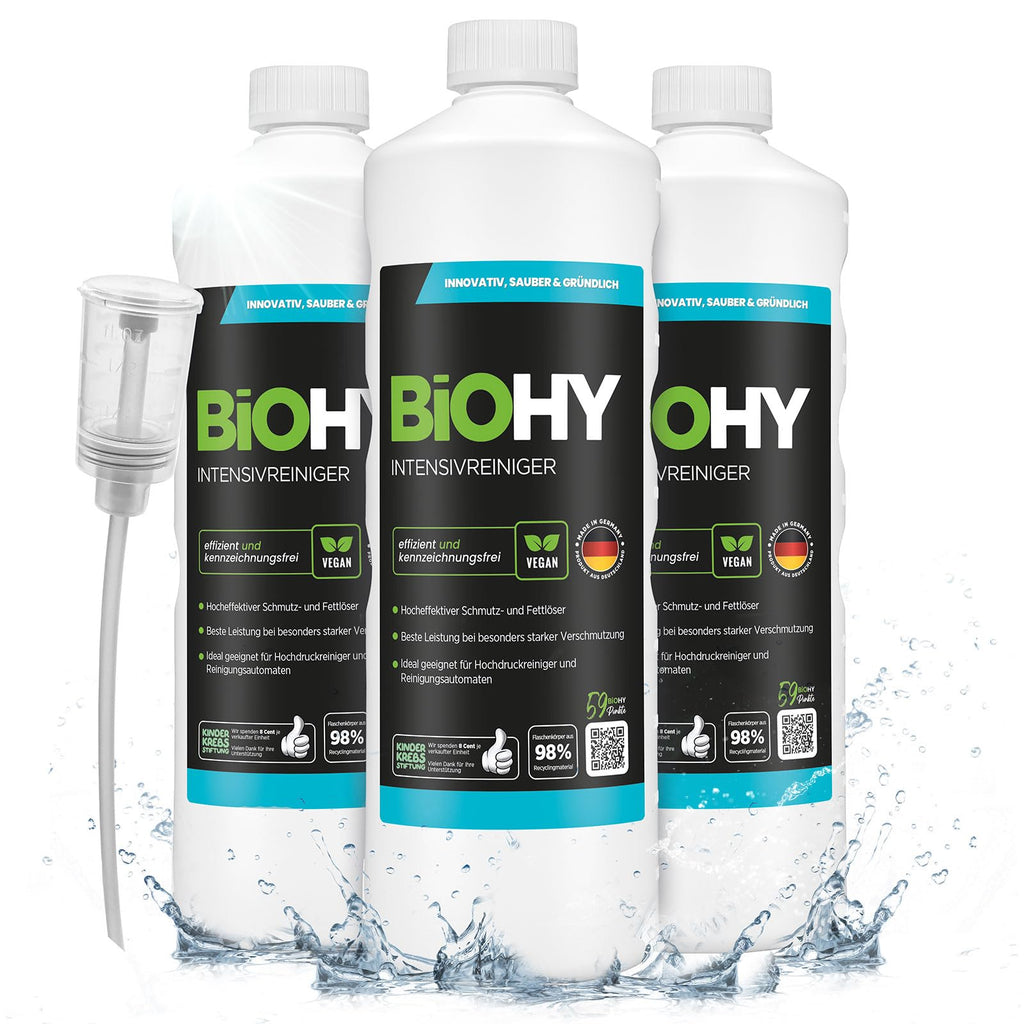 BiOHY Wischroboter Reiniger für Station mit Orangenduft (2 x 1 Liter)