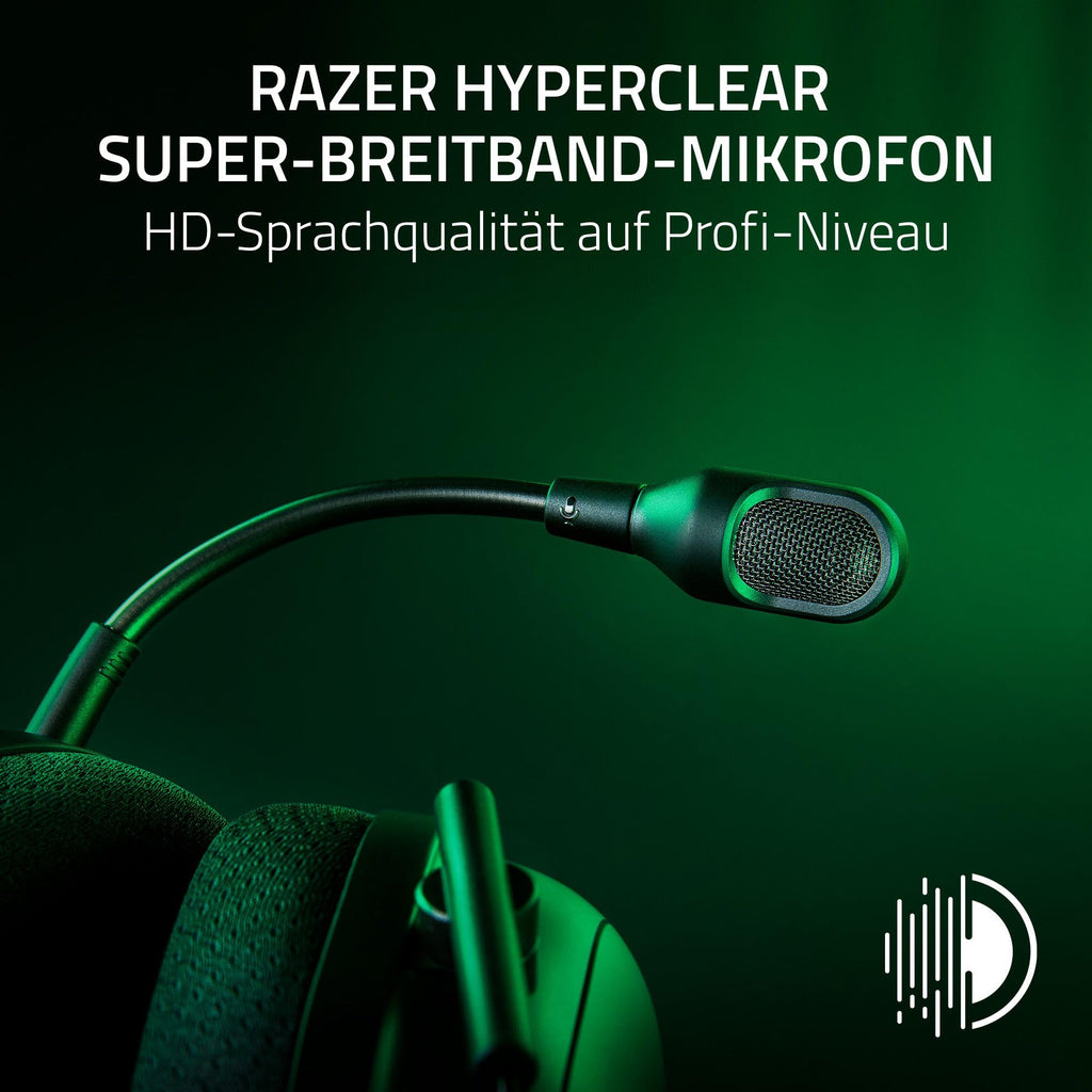 Razer BlackShark V2 X - Multi-Plattform kabelgebundenes Esports-Headset (Triforce 50mm Treiber, Erweiterte Passive Geräuschunterdrückung, 7.1 Surround Sound, Hyperclear Cardioid Mic) Grün
