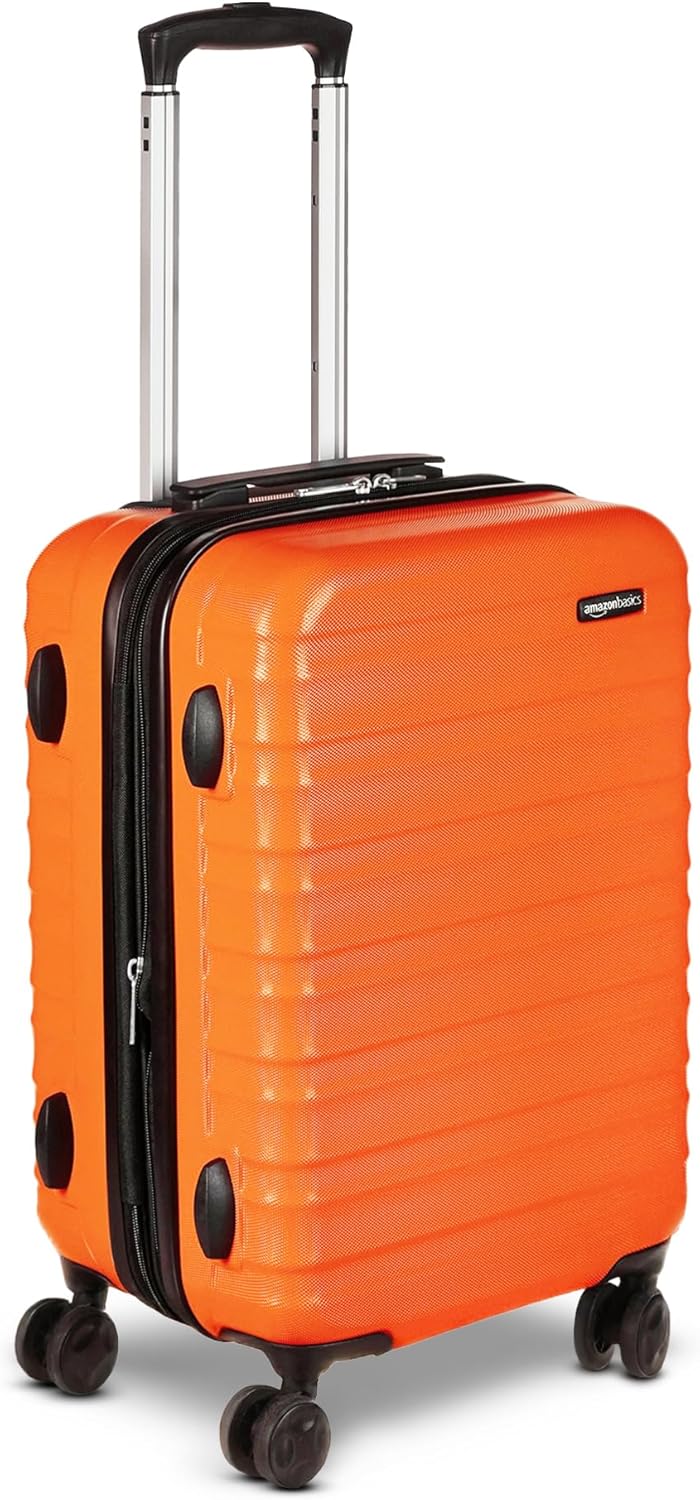 Amazon Basics 21" Hardside Carry-On Luggage with Spinner Wheels