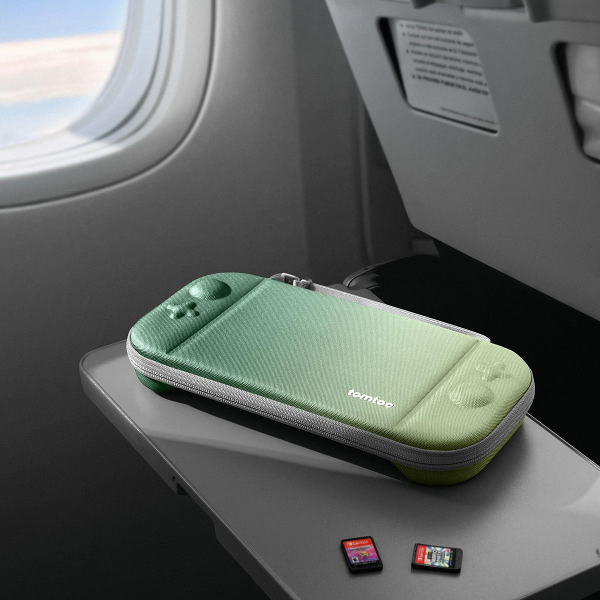 tomtoc Slim Tasche für Nintendo Switch 2, Schutz nach Militärstandard