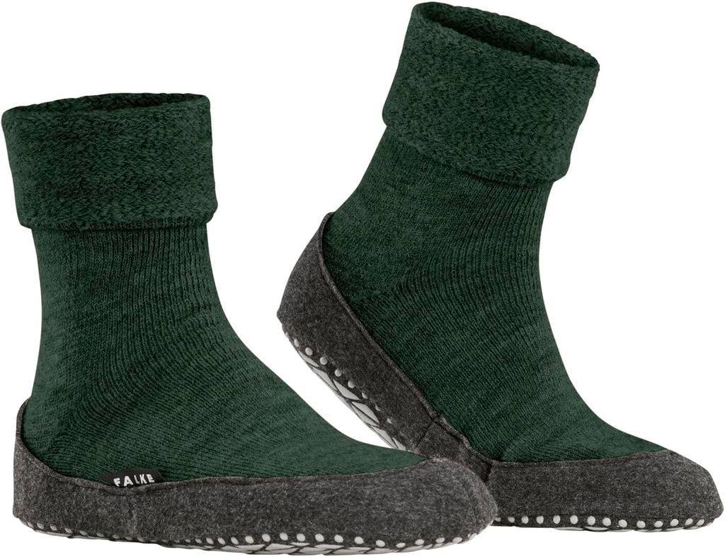 FALKE Herren Cosyshoe Stoppersocken atmungsaktive klimaregulierende geruchshemmende Wolle rutschfeste Noppen auf der Filzsohle komfortabel warm mit Plüsch strapazierfähig 1 Paar