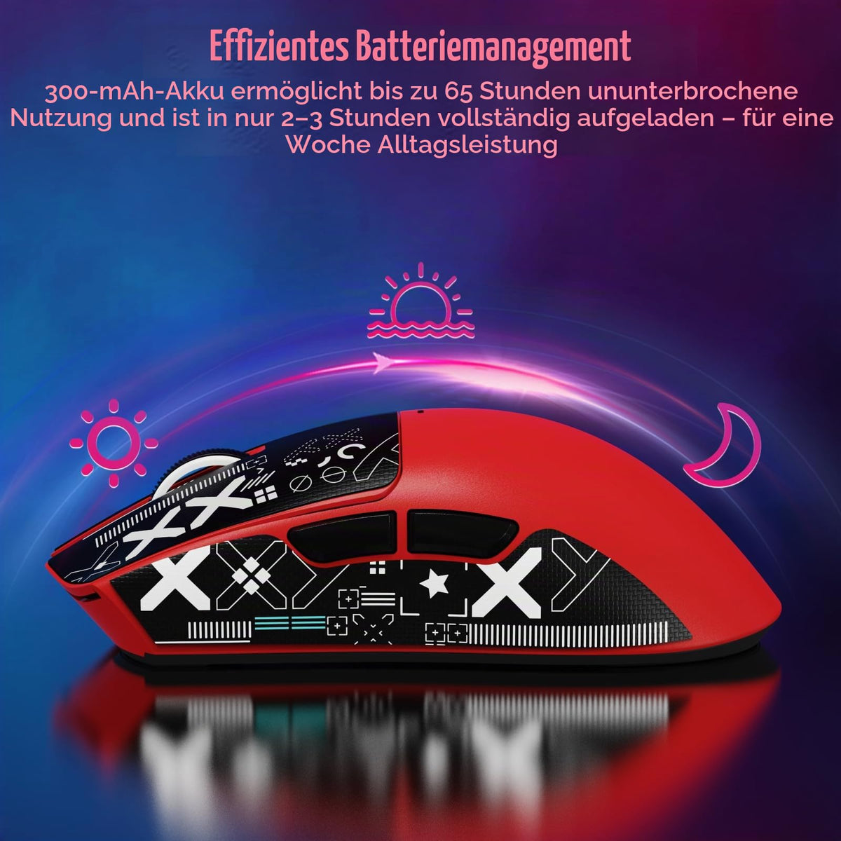 ATTACK SHARK X11SE Kabellose Gaming-Maus