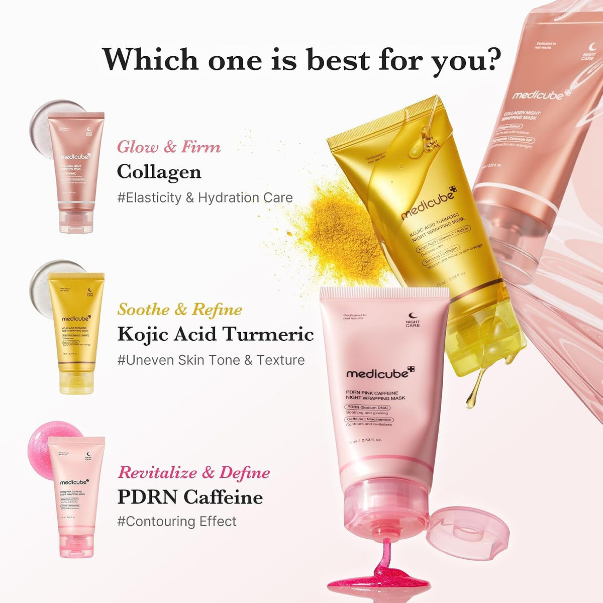 medicube Wrapping Maske Kollagen Overnight Peel Off