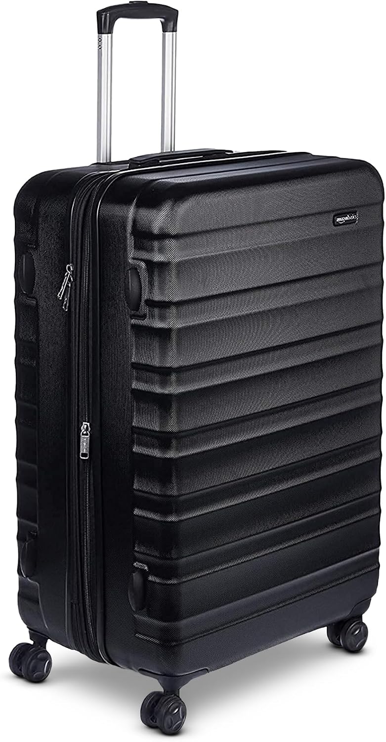Amazon Basics 21" Hardside Carry-On Luggage with Spinner Wheels