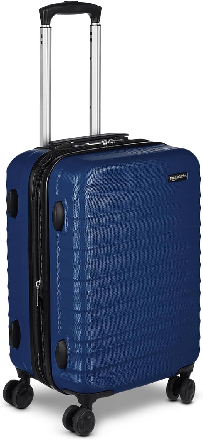 Amazon Basics 21" Hardside Carry-On Luggage with Spinner Wheels
