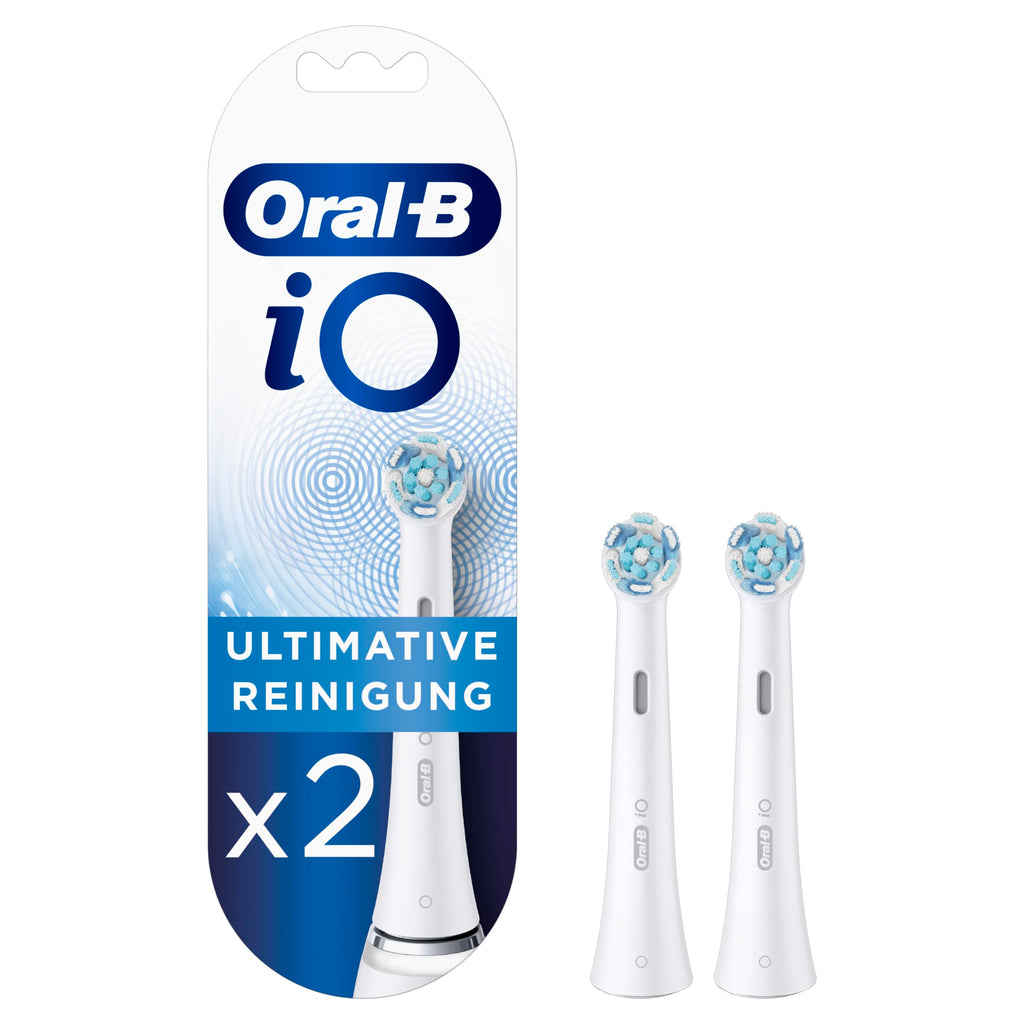 Oral-B iO Aufsteckbürsten Ultimative Reinigung, Schwarz, 4 Stück
