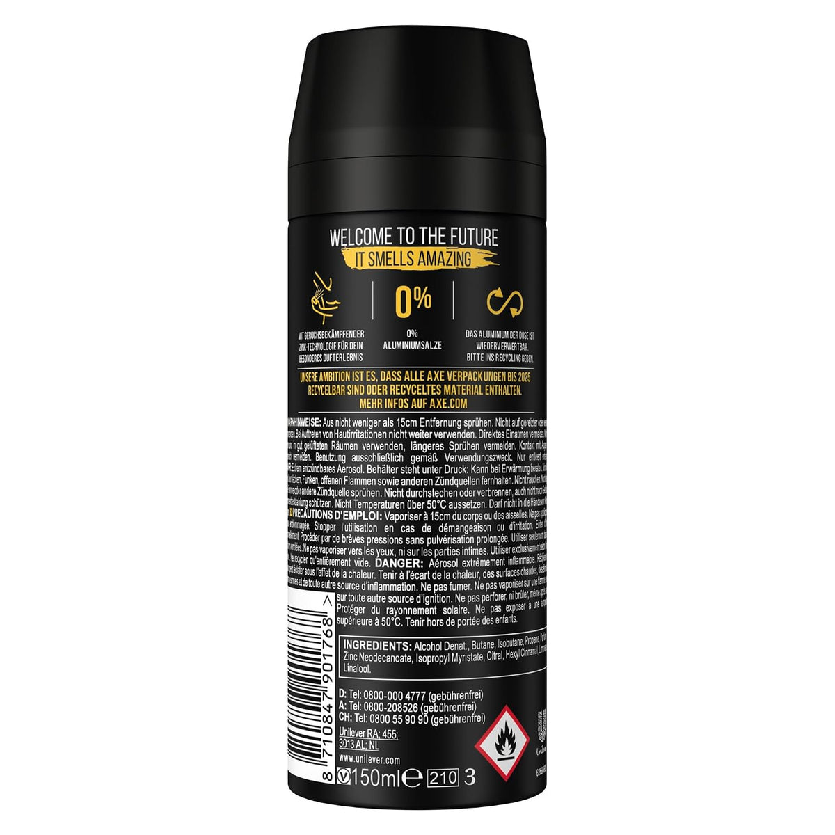Axe Alaska Bodyspray 250 ML