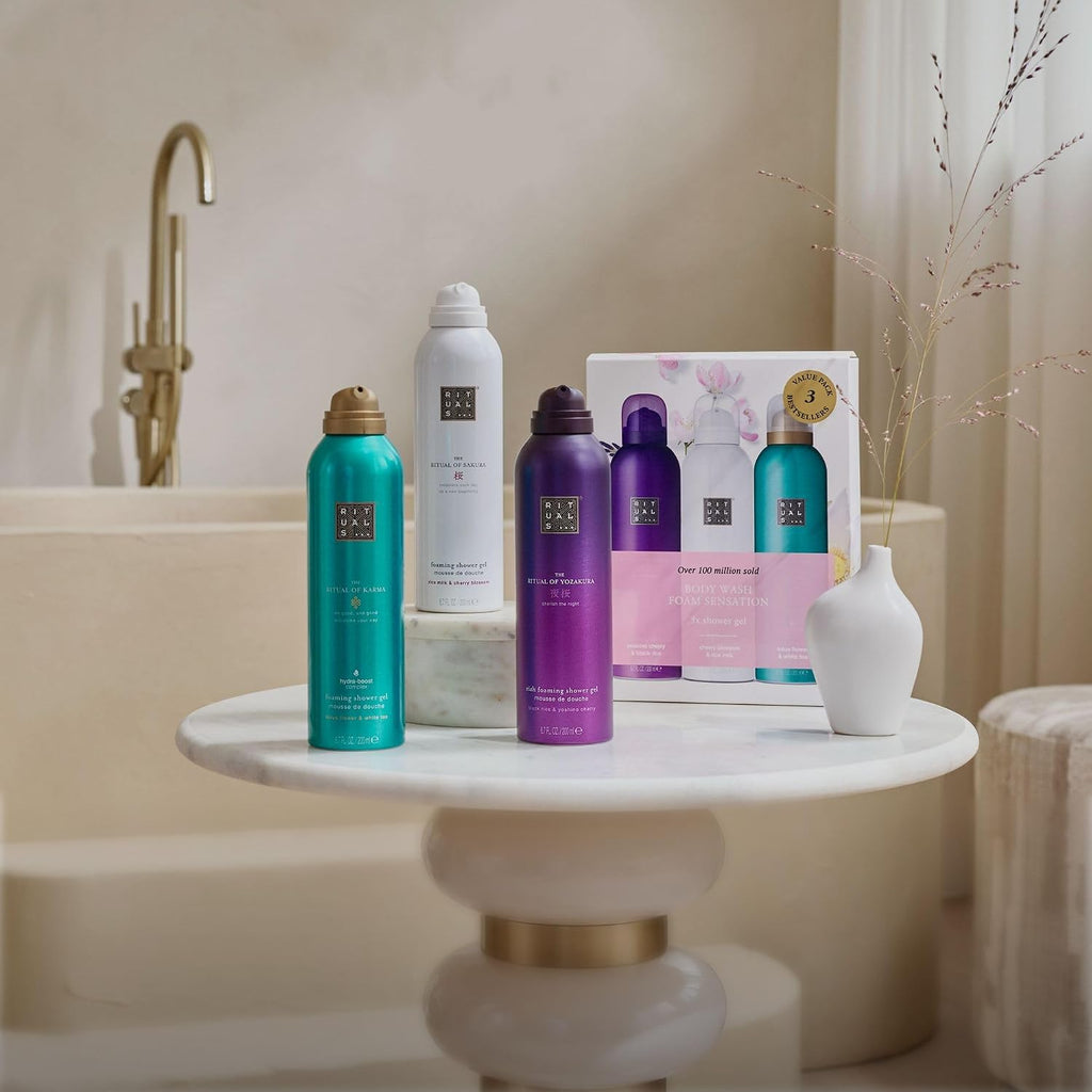 RITUALS Duschschaum Geschenkset, 3 x 200 ml